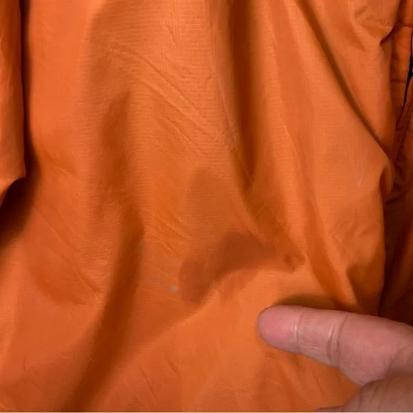 Premo Men’s Full Zip Hoodie Jacket Utility Pockets Orange XXL - Picture 9 of 12